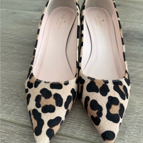 Kate Spade Leopard Print Calf hair pumps - Picture 5 of 5